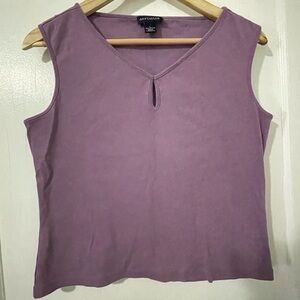 4/$20! Vintage Ann Taylor Purple Sleeveless Top